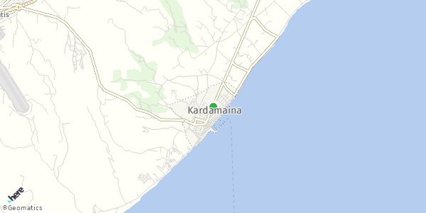 HERE Map of 
Kardamaina
, Greece