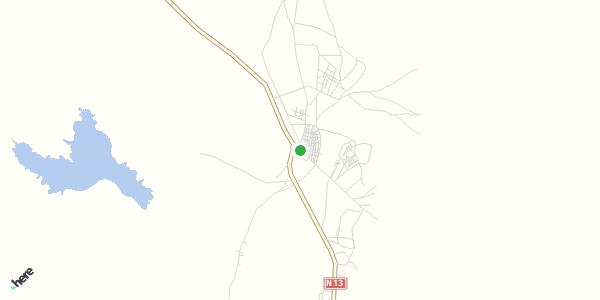 HERE Map of Merzouga, Morocco